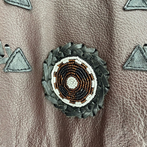 VTG American Top Leather Moto Jacket - Picture 6 of 11